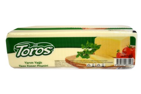 Toros Yarım Yağlı Taze Kaşar Peynir